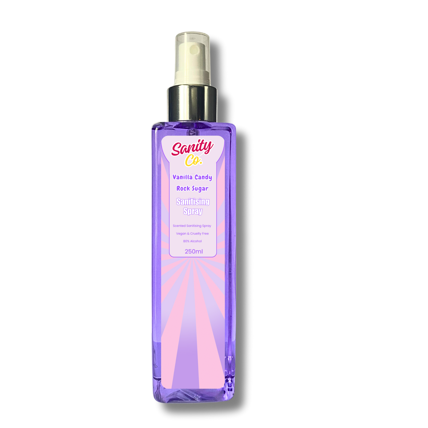 Vanilla Candy Rock Sugar Sanitising Spray - 250ml