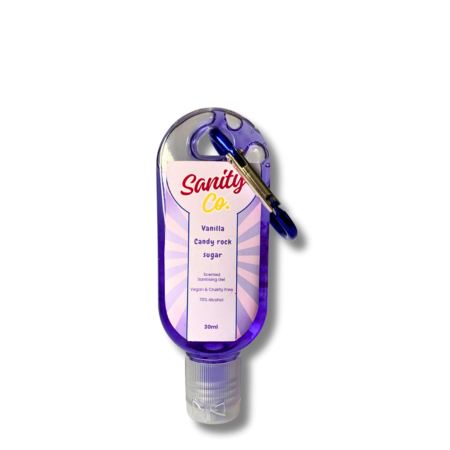 Vanilla Candy Rock Sugar Sanitising Gel - 30ml