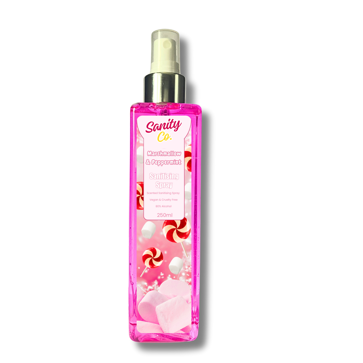 Marshmallow & Peppermint Sanitising Spray - 250ml