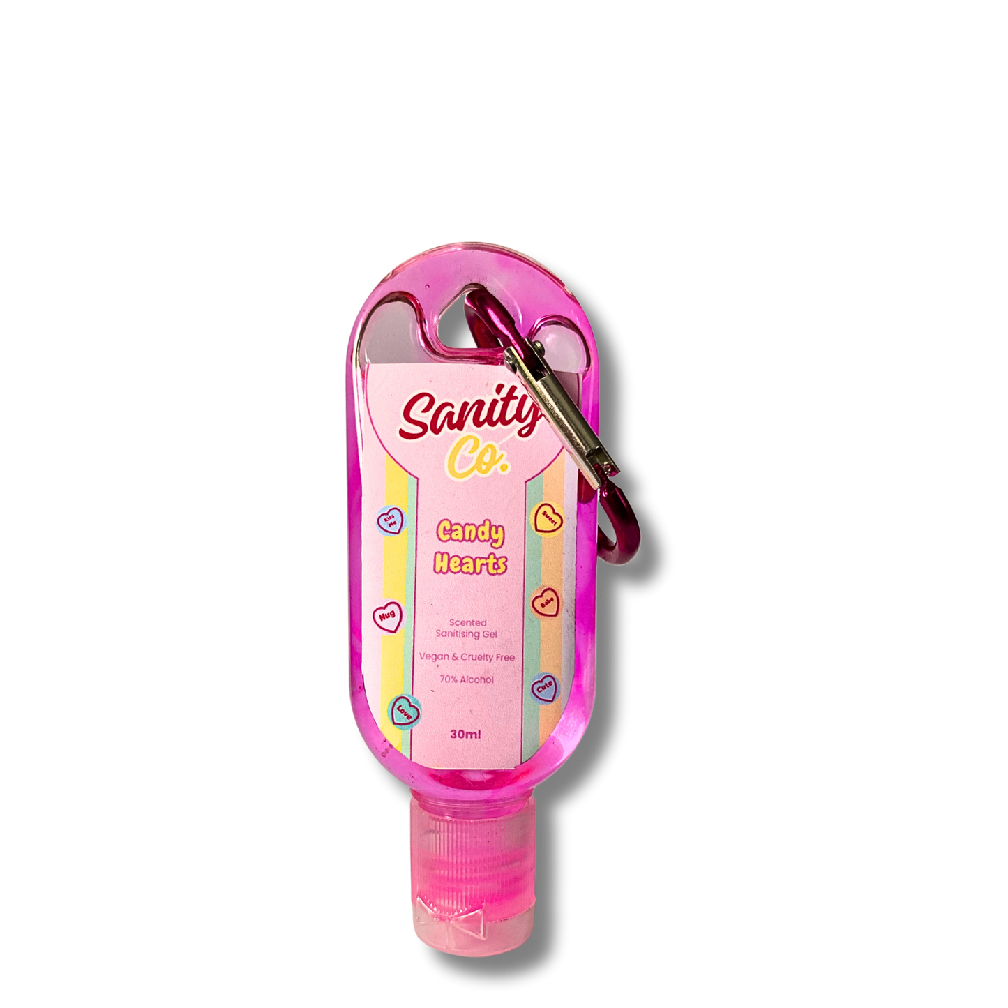 Candy Hearts Sanitising Gel - 30ml
