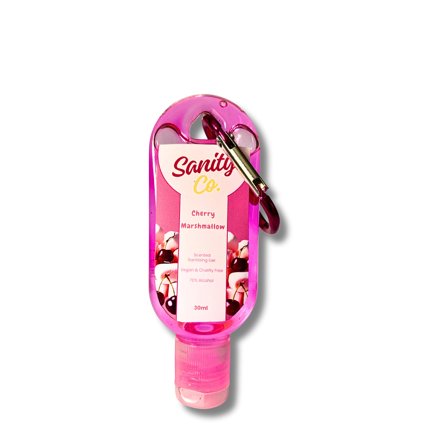 Cherry Marshmallow Sanitising Gel - 30ml